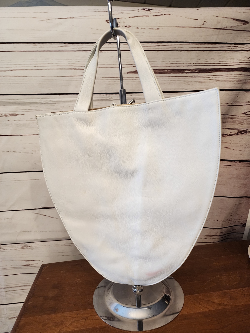 Tumi Voyaguer Grande Fluer Leather Half-Moon Purse / Tote